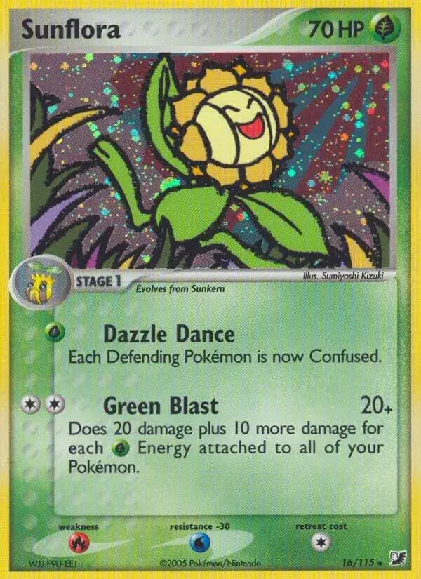 Sunflora - Pokemon Unseen Forces #16