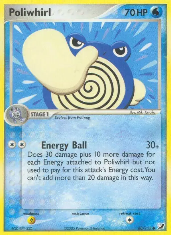Poliwhirl - Pokemon Unseen Forces #68