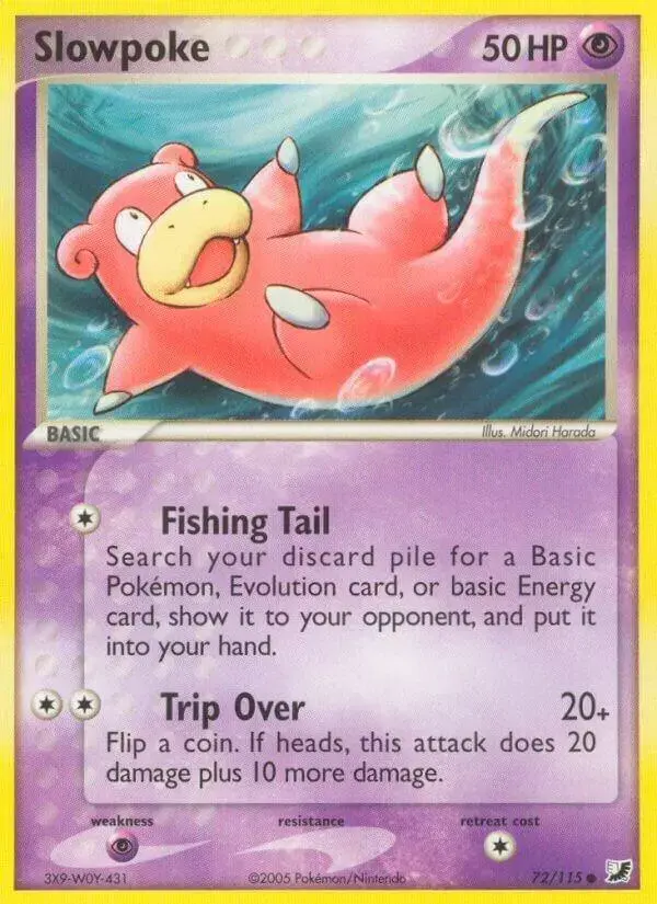 Slowpoke - Pokemon Unseen Forces #72