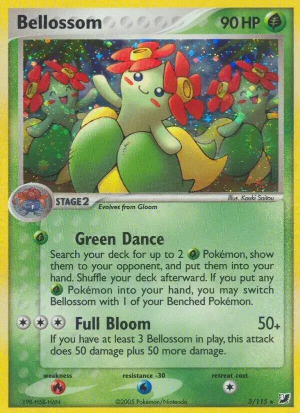 Bellossom - Pokemon Unseen Forces #3