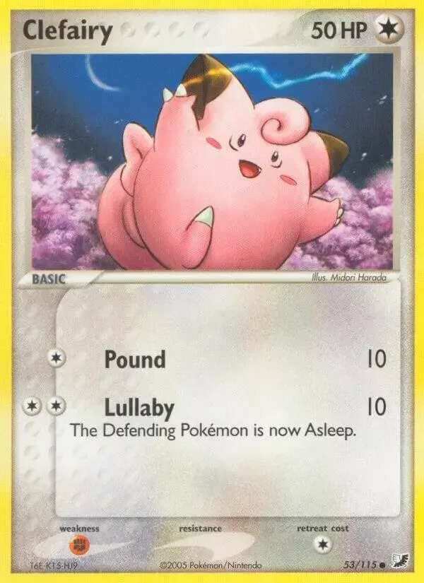 Clefairy - Pokemon Unseen Forces #53
