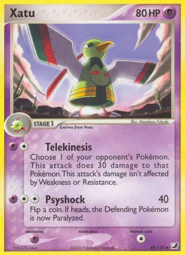 Xatu - Pokemon Unseen Forces #49