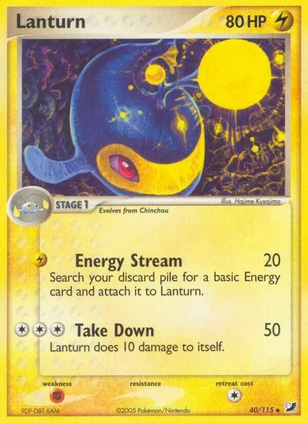 Lanturn - Pokemon Unseen Forces #40