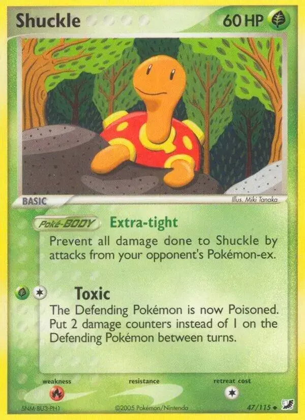 Shuckle - Pokemon Unseen Forces #47