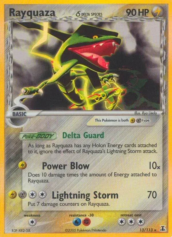 Rayquaza #13 - Pokemon Delta Species