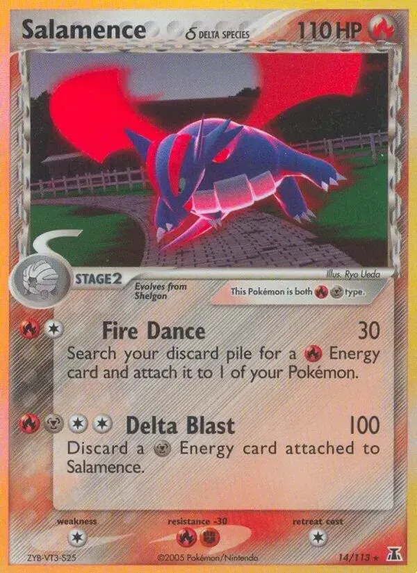 Salamence - Pokemon Delta Species #14