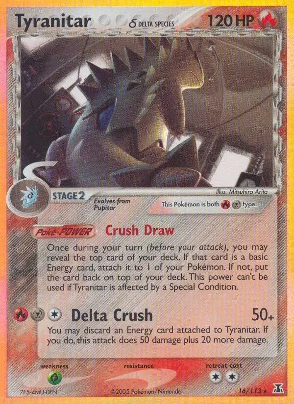 Tyranitar - Pokemon Delta Species #16