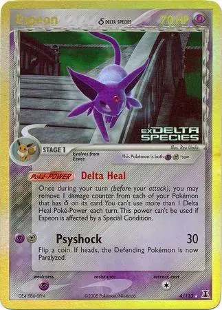 Espeon [Reverse Holo] - Pokemon Delta Species #4