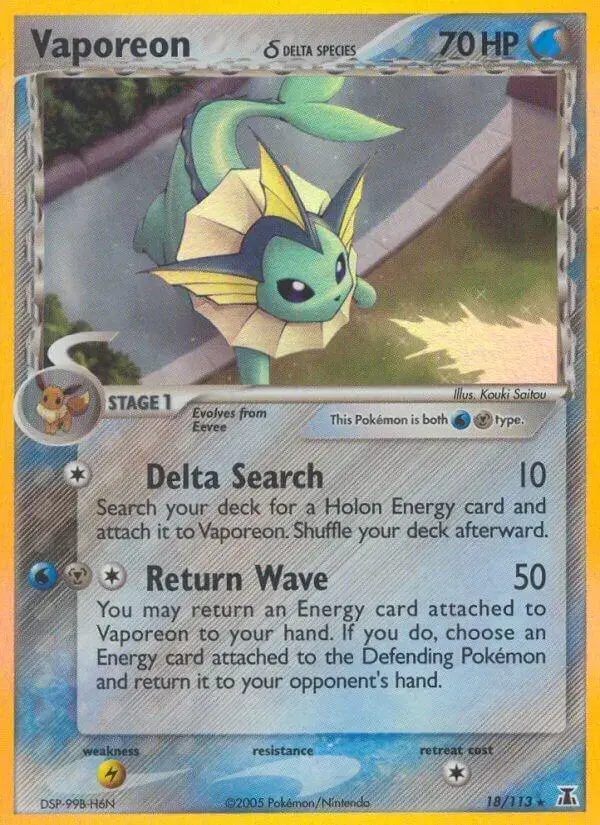 Vaporeon - Pokemon Delta Species #18
