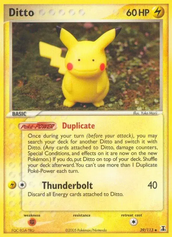 Ditto (Pikachu) - Pokemon Delta Species #39