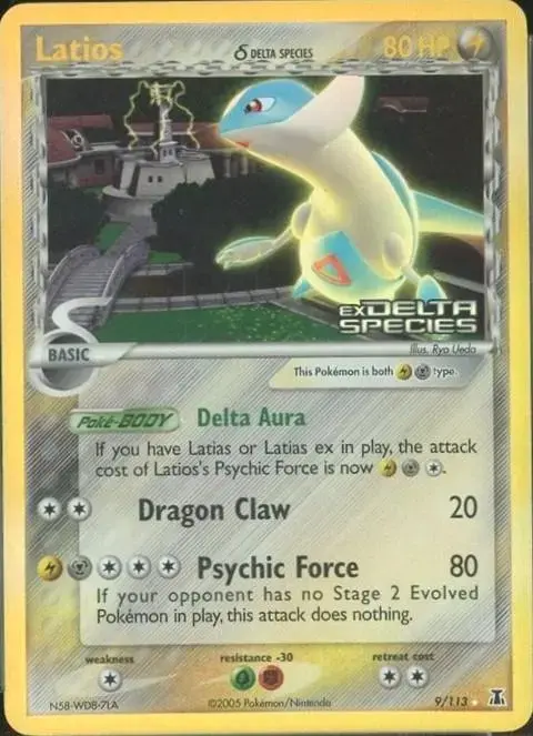 Latios [Reverse Holo] - Pokemon Delta Species #9