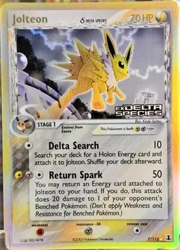 Jolteon [Reverse Holo] - Pokemon Delta Species