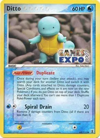 Ditto [Games Expo] - Pokemon Delta Species #64