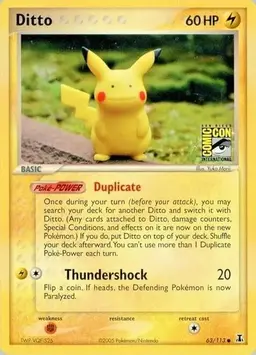 Ditto [Pikachu Comic Con] - Pokemon Delta Species
