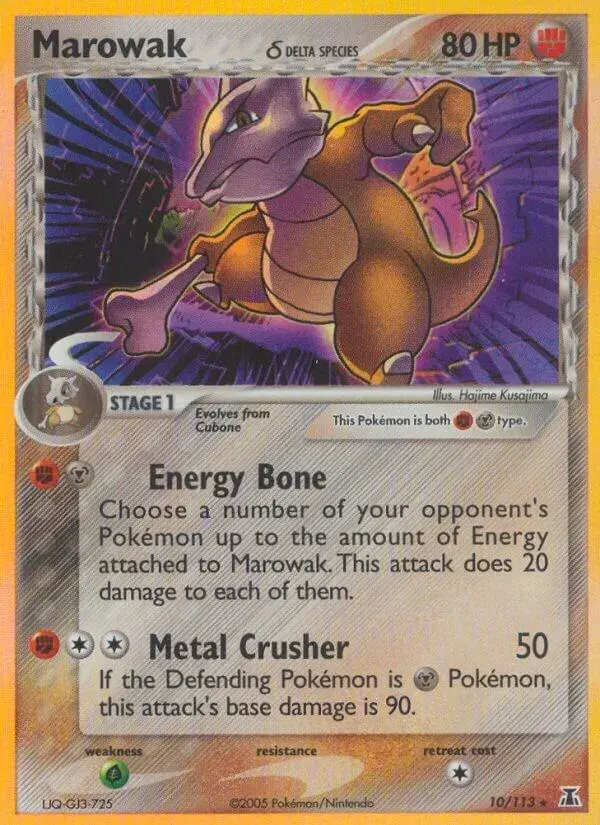 Marowak #10 - Pokemon Delta Species