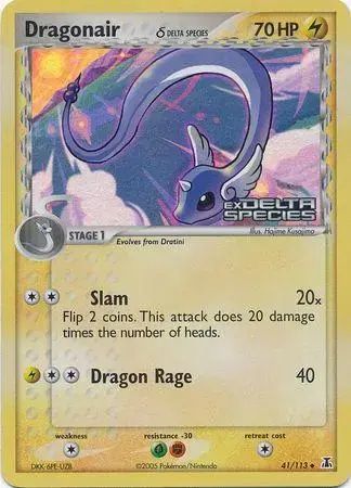 Dragonair [Reverse Holo] - Pokemon Delta Species #41