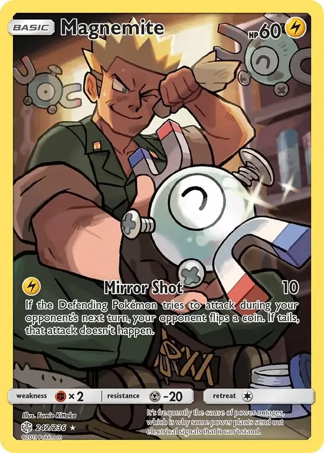 Holon's Magnemite #70 - Pokemon Delta Species