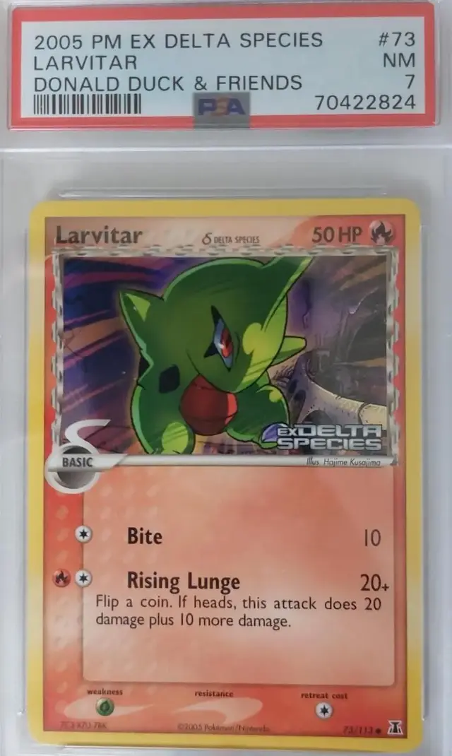 Larvitar [Donald Duck] - Pokemon Delta Species #73