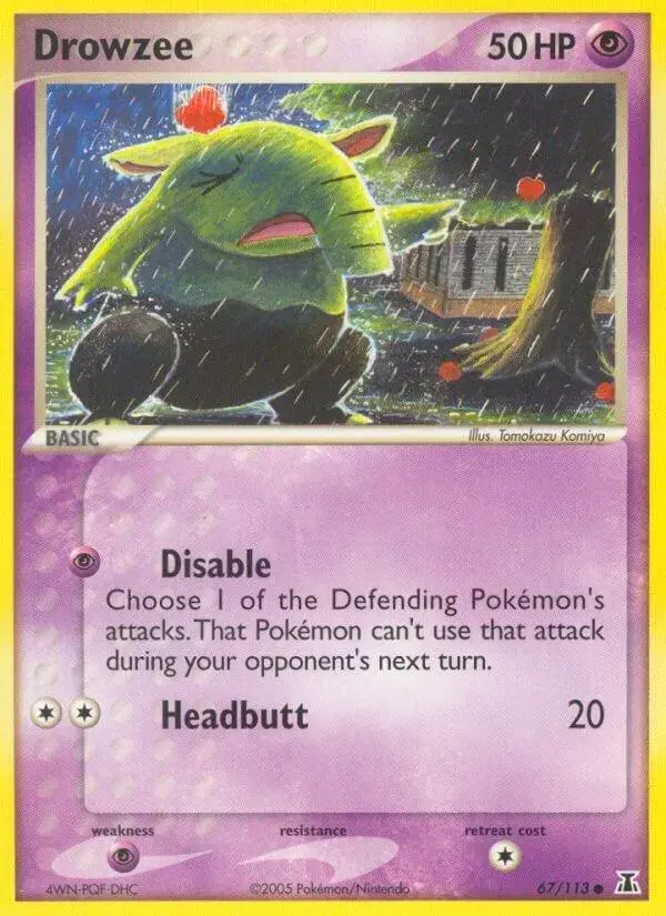 Drowzee - Pokemon Delta Species #67