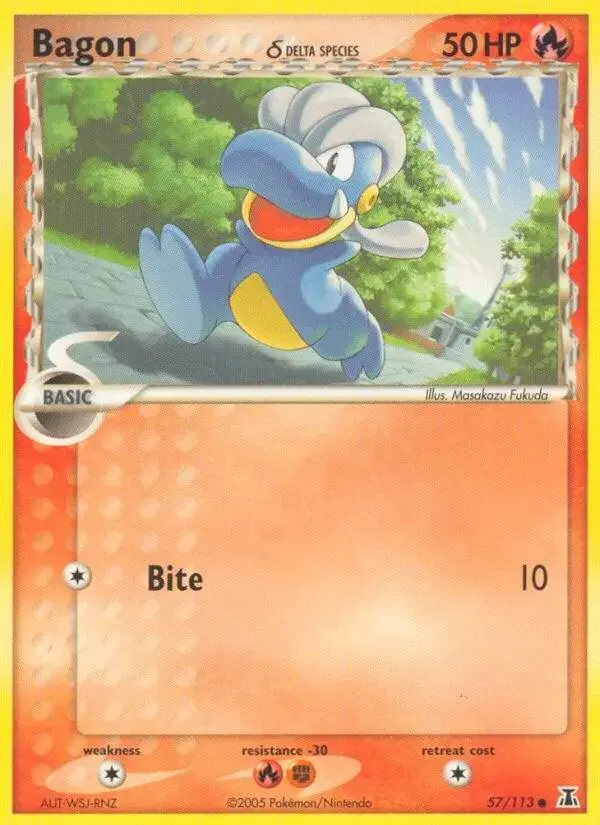 Bagon - Pokemon Delta Species #57