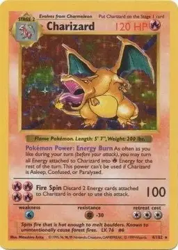 Charizard [Shadowless] #4 - Pokemon Base Set