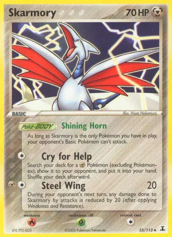 Skarmory - Pokemon Delta Species #55