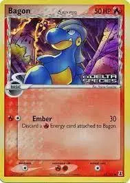 Bagon [Reverse Holo] - Pokemon Delta Species #58