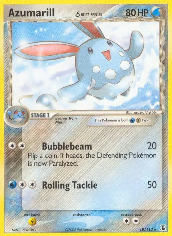 Azumarill - Pokemon Delta Species #19