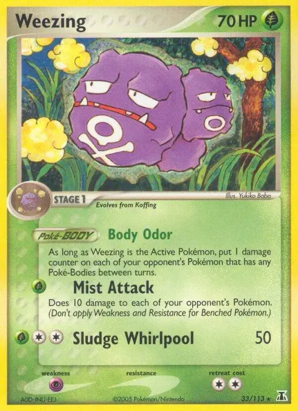 Weezing - Pokemon Delta Species #33