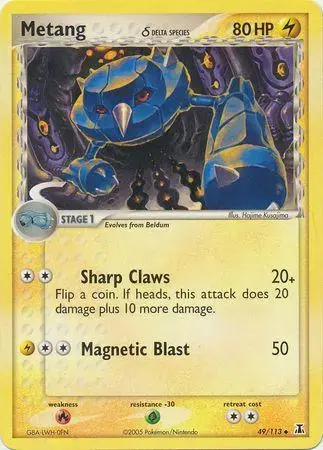 Metang - Pokemon Delta Species #49