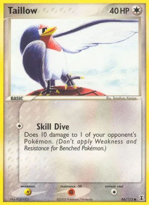 Taillow - Pokemon Delta Species #86