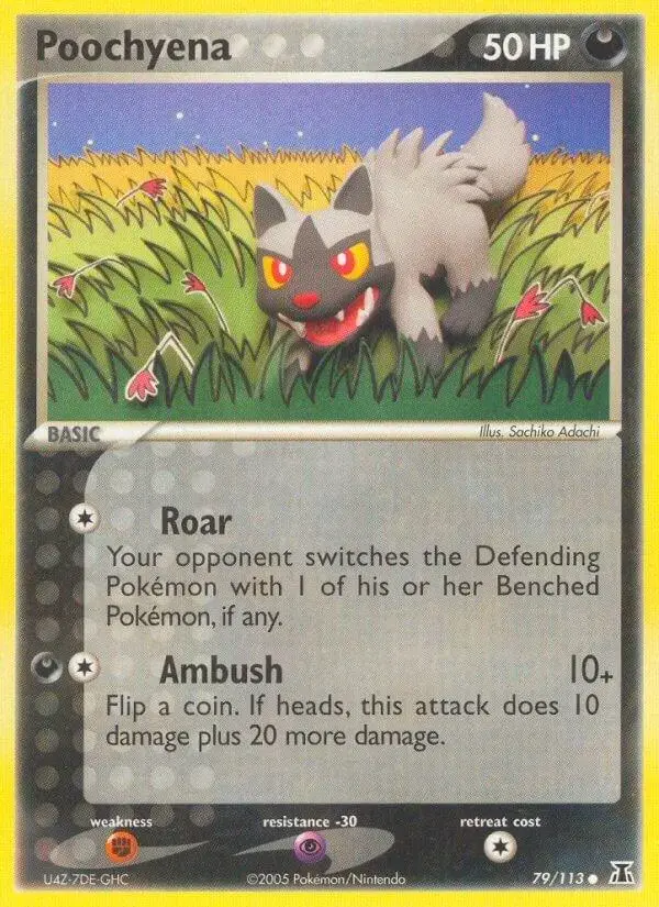 Poochyena - Pokemon Delta Species #79