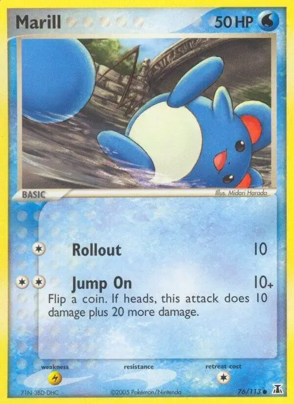 Marill #76 - Pokemon Delta Species