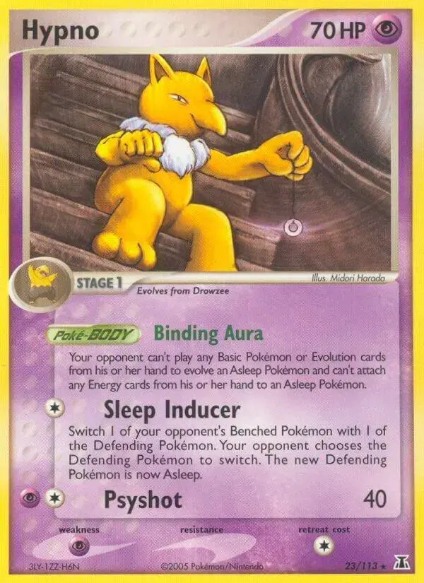 Hypno - Pokemon Delta Species #23