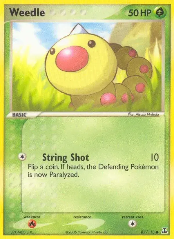 Weedle - Pokemon Delta Species #87