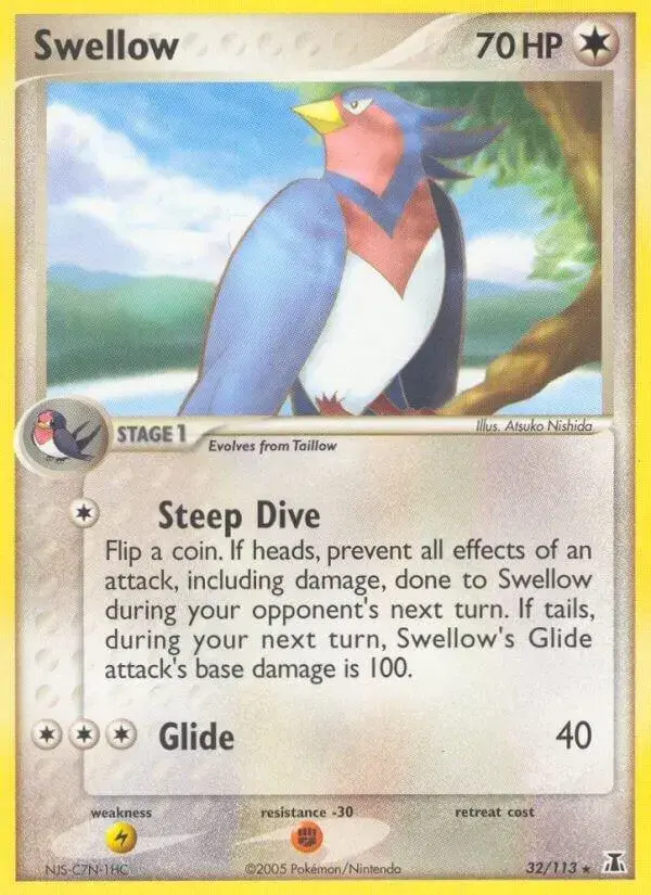 Swellow - Pokemon Delta Species #32