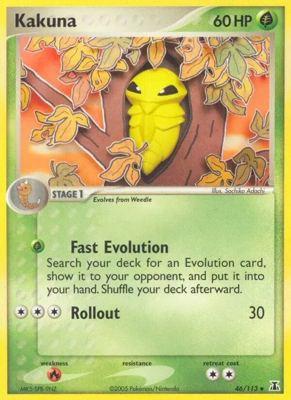 Kakuna - Pokemon Delta Species #46