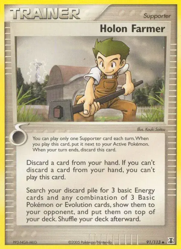 Holon Farmer - Pokemon Delta Species #91