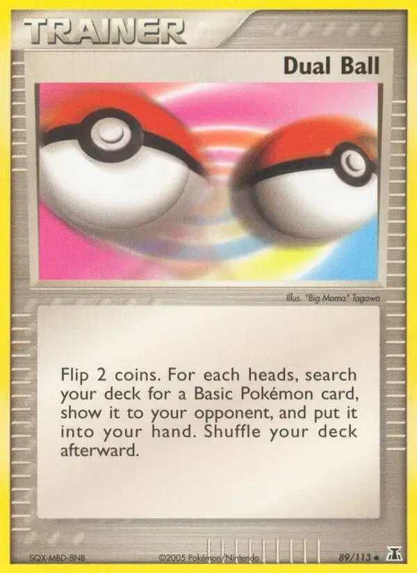 Dual Ball - Pokemon Delta Species #89