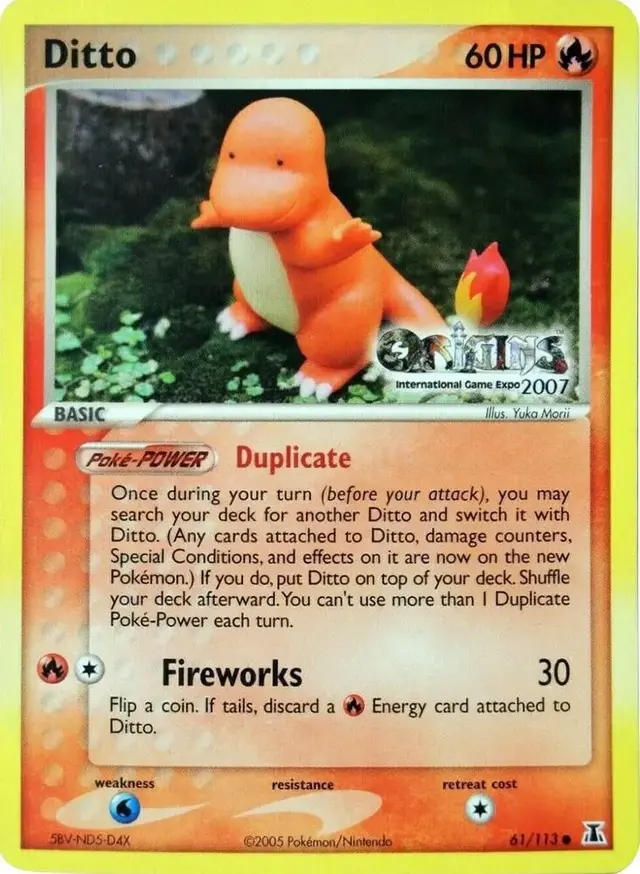 Ditto [Charmander Origins Games Expo] - Pokemon Delta Species #61