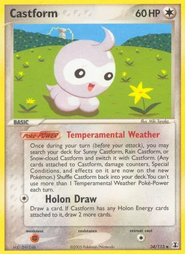 Castform - Pokemon Delta Species #34
