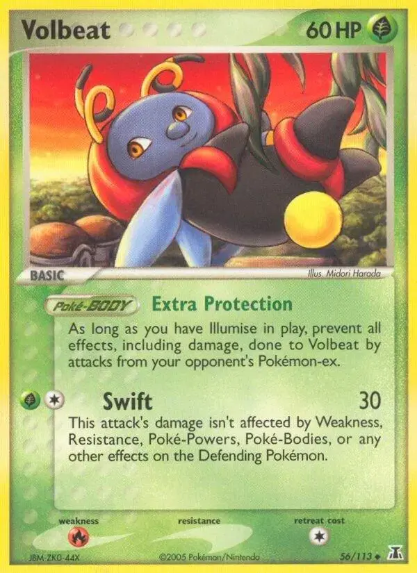 Volbeat - Pokemon Delta Species #56