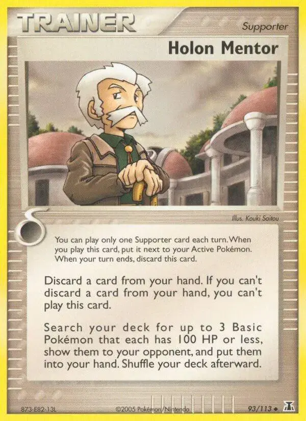 Holon Mentor - Pokemon Delta Species #93