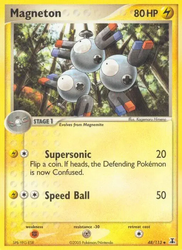 Magneton - Pokemon Delta Species #48