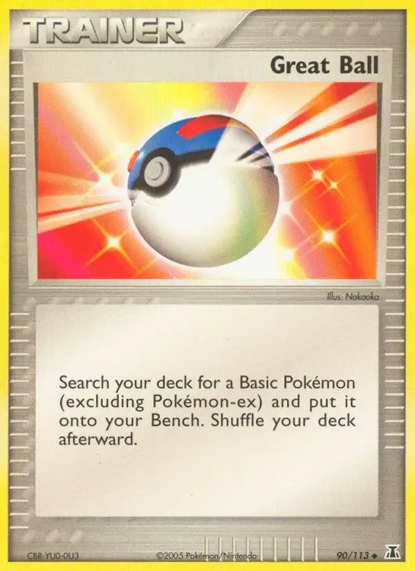 Great Ball - Pokemon Delta Species #90