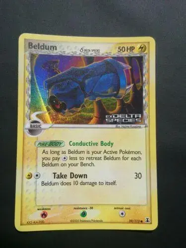 Beldum [Reverse Holo] - Pokemon Delta Species #59
