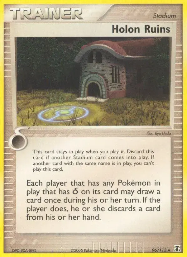 Holon Ruins - Pokemon Delta Species #96