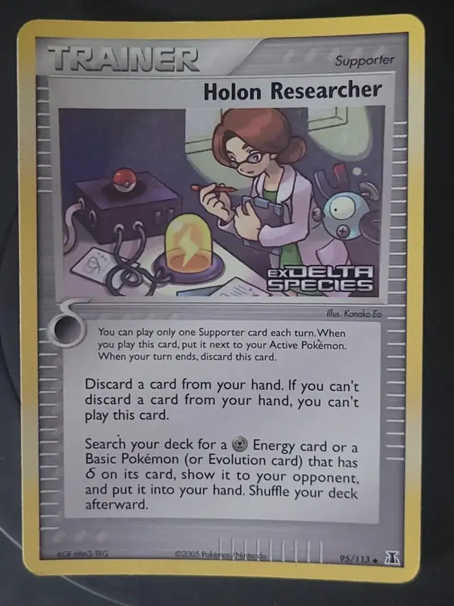 Holon Researcher [Stamped] - Pokemon Delta Species #95