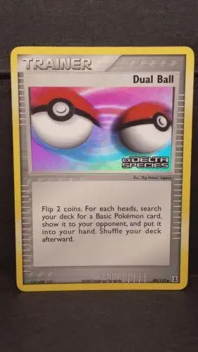 Dual Ball [Reverse Holo] - Pokemon Delta Species #89