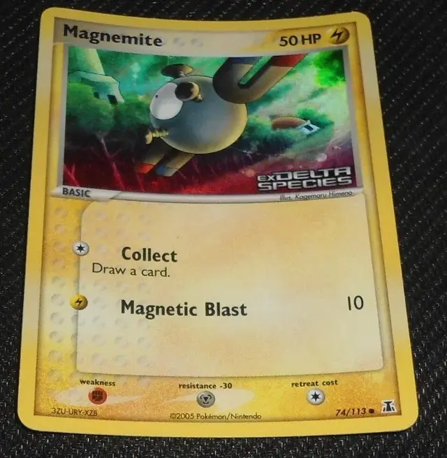 Magnemite [Reverse Holo] - Pokemon Delta Species #74